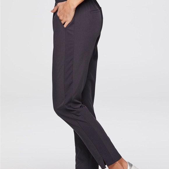 Athleta Ribbed Ankle (Brooklyn) Pant, Size 16, Charcoal - Picture 13 of 15